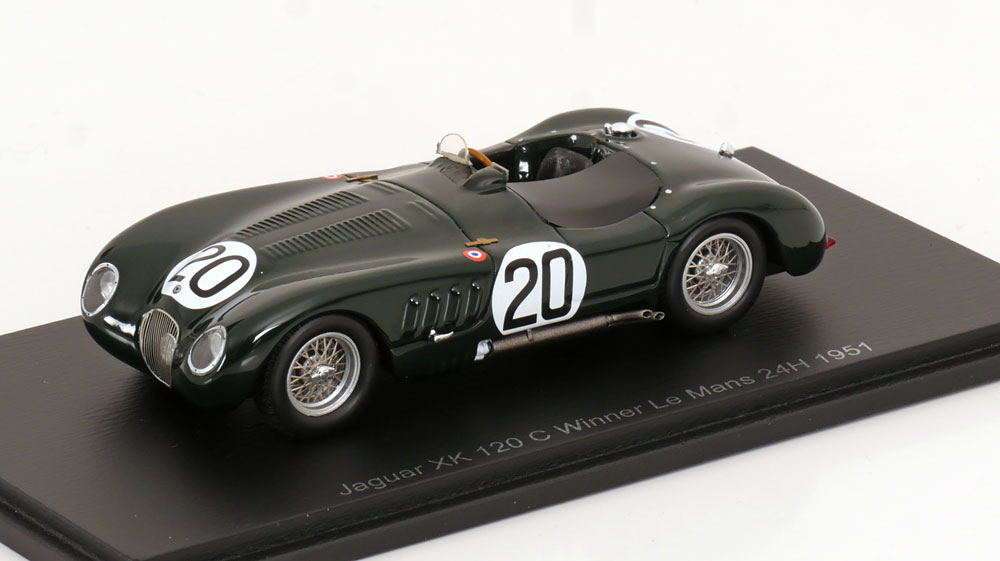 JAGUAR XK 120 C WINNER 24H LE MANS 1951