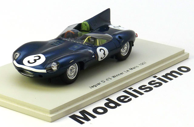 JAGUAR D-TYPE WINNER 24H LE MANS 1957