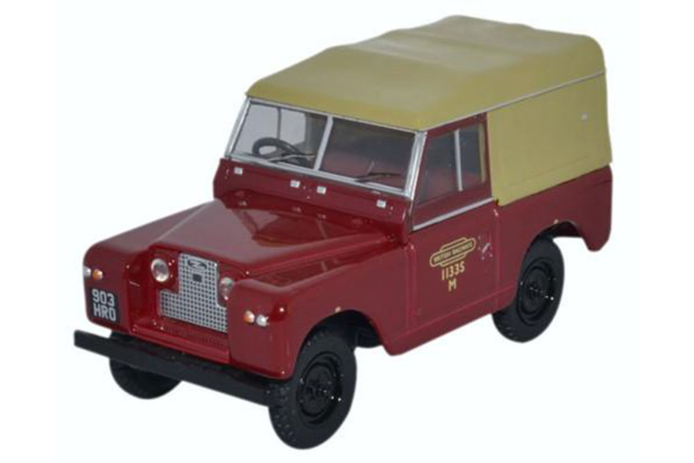LAND ROVER SERIES II SWB CANVAS BRITISH RAILWAYS 1958