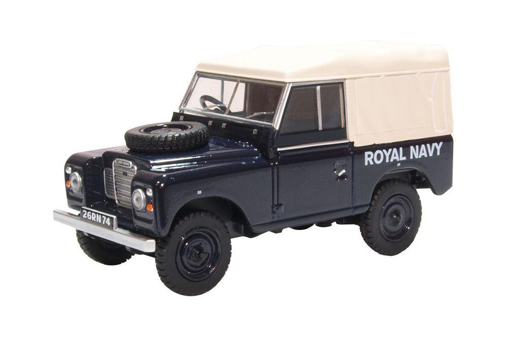LAND ROVER SERIES III SWB CANVAS ROYAL NAVY 1976