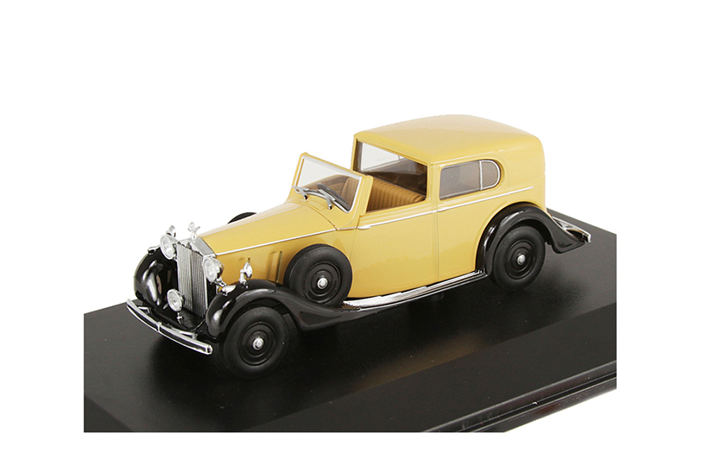 ROLLS-ROYCE PHANTOM ILL SDV H.J MULLINER 1937 БЕЖЕВЫЙ С ЧЕРНЫМ