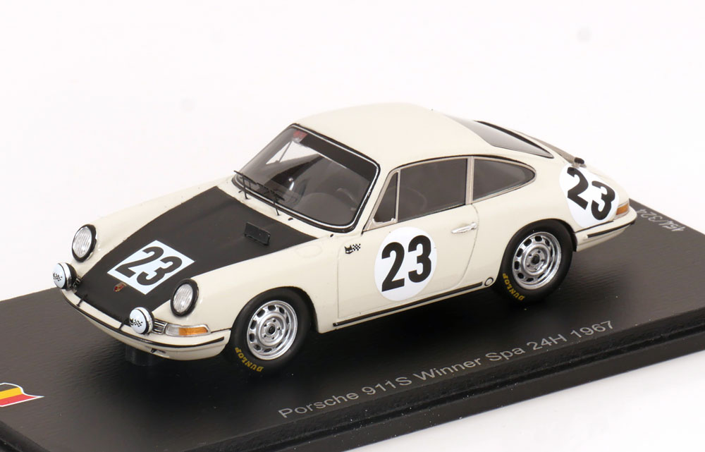 PORSCHE 911 S WINNER 24H SPA 1967