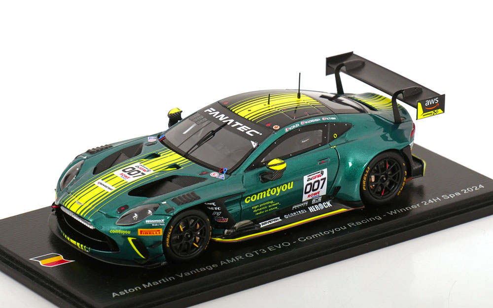 ASTON MARTIN VANTAGE AMR GT3 EVO WINNER 24H SPA 2024