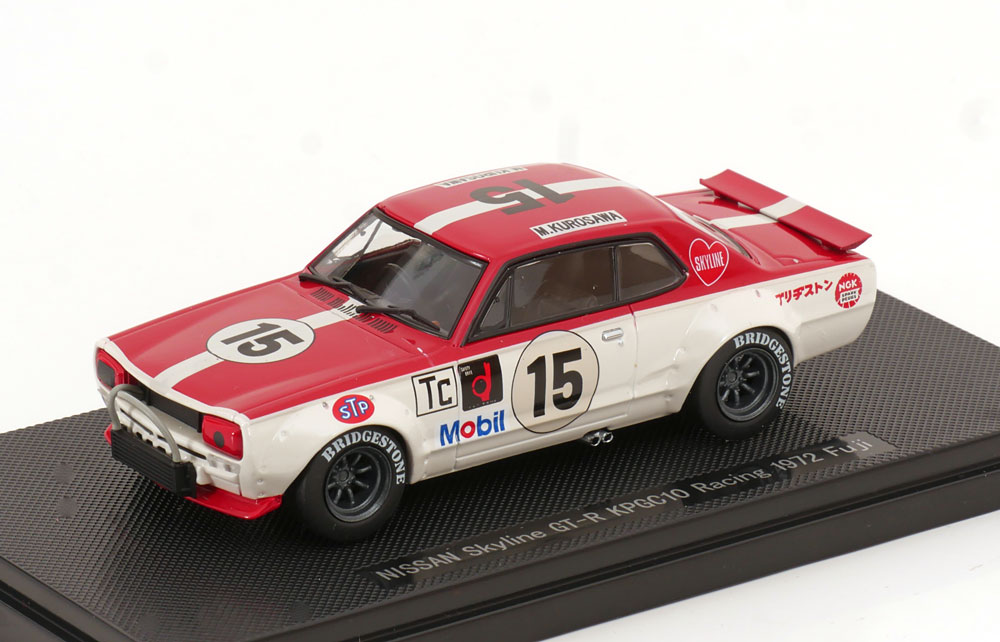 NISSAN SKYLINE GT-R KPGC10 NO 15 FUJI 1972