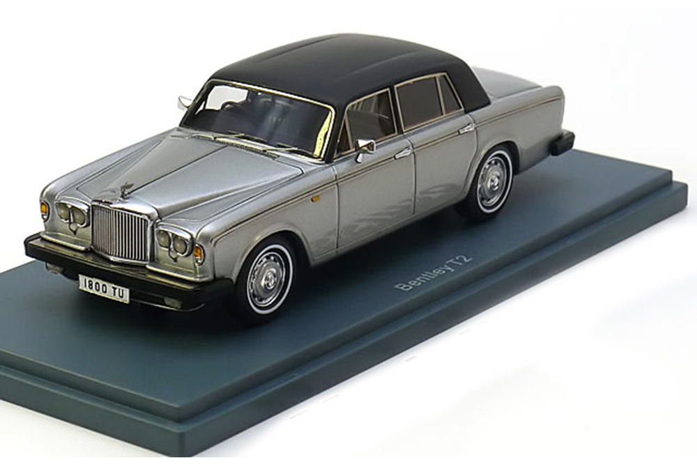 BENTLEY T2 SALOON 1977 SILVER MATT-BLACK