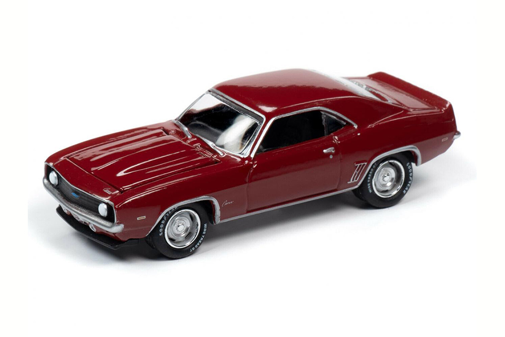 CHEVROLET CAMARO ZL1 COPO GARNET RED 1969 (ДЛИНА МОДЕЛИ 6-10 СМ)