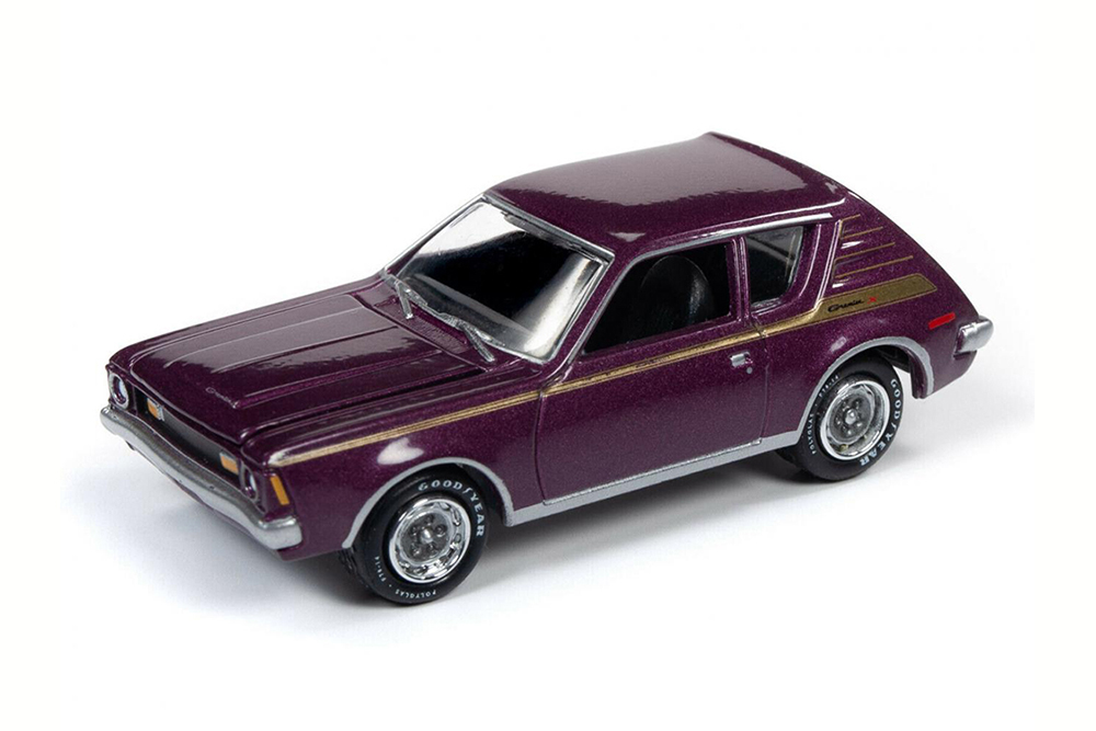 AMC GREMLIN X PURPLE METALLIC 1971 (ДЛИНА МОДЕЛИ 6-10 СМ)