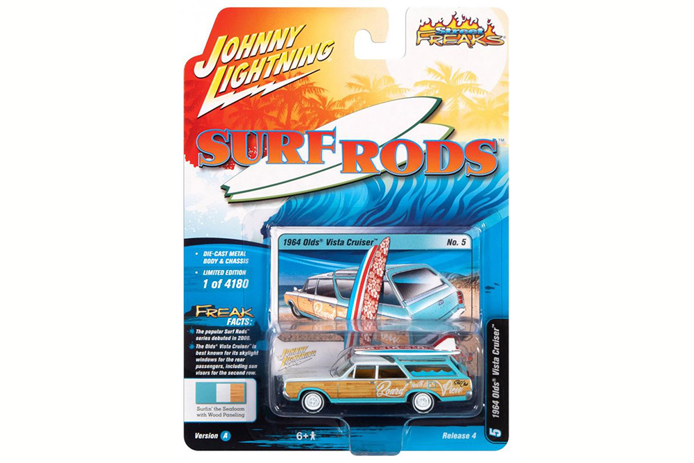 OLDSMOBILE VISTA CRUISER REL 2 SURF RODS 1964 (ДЛИНА МОДЕЛИ 6-10 СМ)