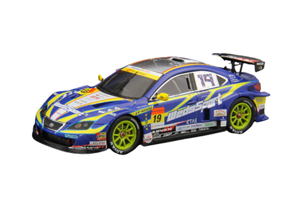 LEXUS SUPER GT300 WEDS SPORT IS350 2010 BLUE