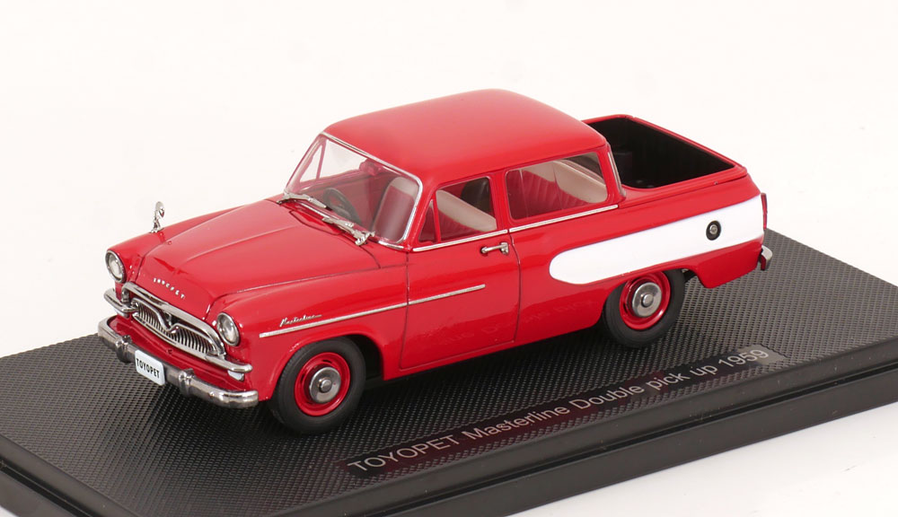 TOYOPET MASTERLINE DOUBLE PICK UP 1959 RED WHITE