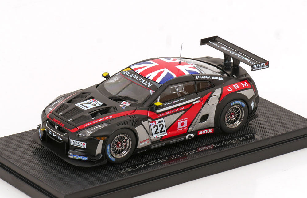 NISSAN GT-R GT1 NO 22 JRM RACING 2011