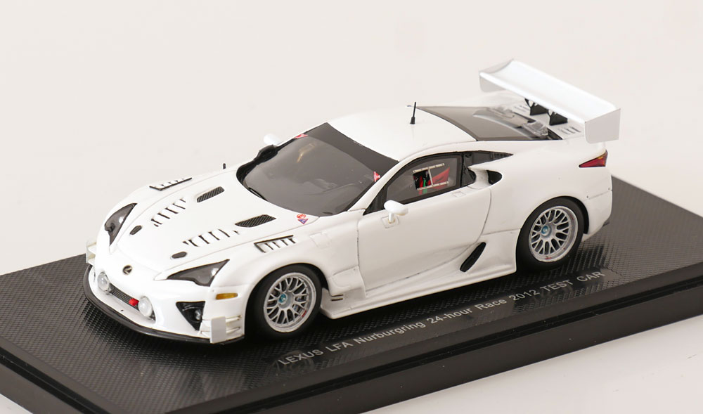 LEXUS LFA TEST CAR 24H NUERBURGRING 2012 WHITE