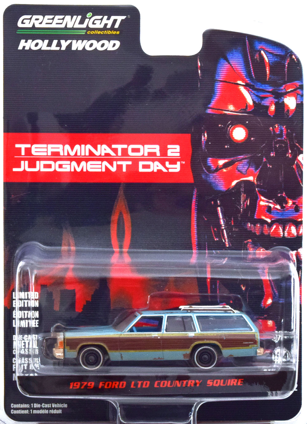 FORD LTD COUNTRY SQUIRE TERMINATOR 2 1979 (ДЛИНА МОДЕЛИ 6-10 СМ)
