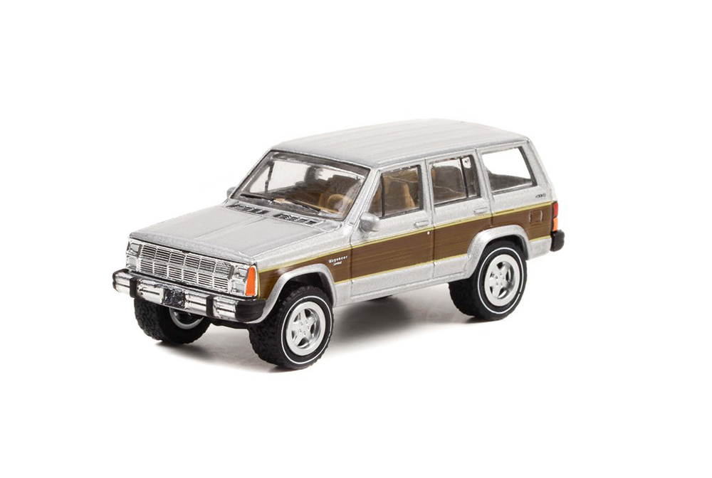 JEEP CHEROKEE WAGONEER 4Х4 1986 (ИЗ Т/C СЕКРЕТНЫЙ АГЕНТ МАКГАЙВЕР) / JEEP CHEROKEE WAGONEER 4Х4 1986 (ИЗ Т/C СЕКРЕТНЫЙ АГЕНТ МАКГАЙВЕР) (ДЛИНА МОДЕЛИ 6-10 СМ)