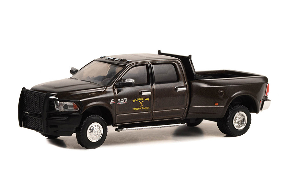 RAM 3500 LARAMIE DUALLY YELLOWSTONE DUTTON RANCH МАШИНА ДЖОНА ДАТТОН 2017 (ИЗ Т/C ЙЕЛЛОУСТОУН) (ДЛИНА МОДЕЛИ 6-10 СМ)