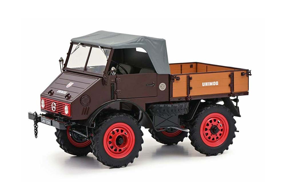 MERCEDES UNIMOG 401 1953 DARK RED