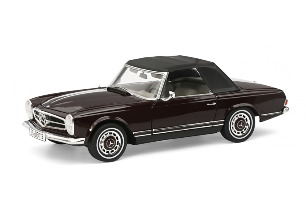 MERCEDES W113 280SL PAGODE 1963 DARK RED