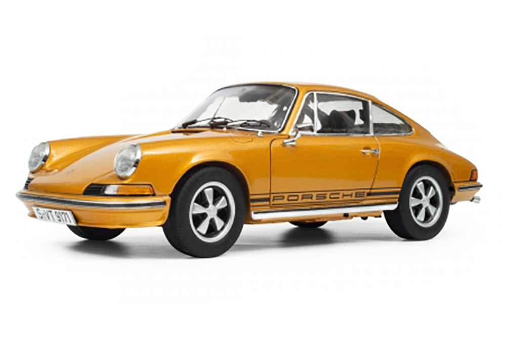 PORSCHE 911 S COUPE 1973 GOLDEN METALLIC