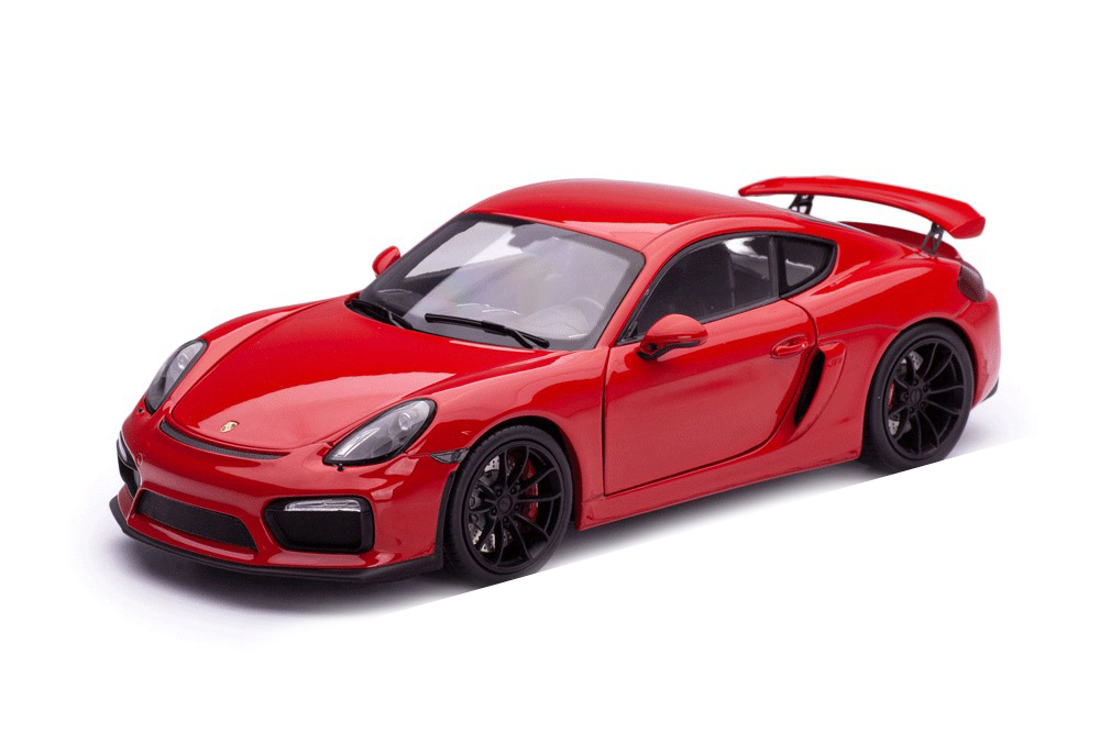 PORSCHE CAYMAN GT4 (981) КРАСНЫЙ