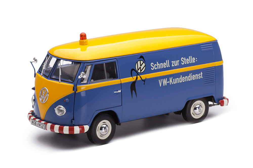 VW VOLKSWAGEN T1B ФУРГОН ОБСЛУЖИВАНИЯ КЛИЕНТОВ VW CUSTOMER SERVICE СИНИЙ