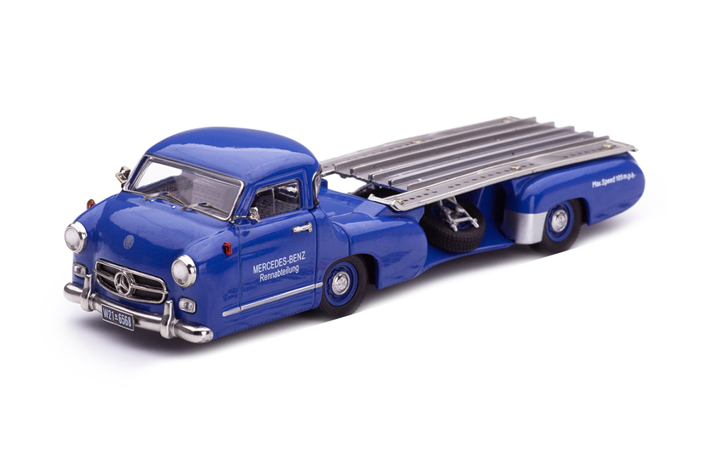 MERCEDES-BENZ RENNTRANSPORTER BLUE WONDER 1955 СИНИЙ