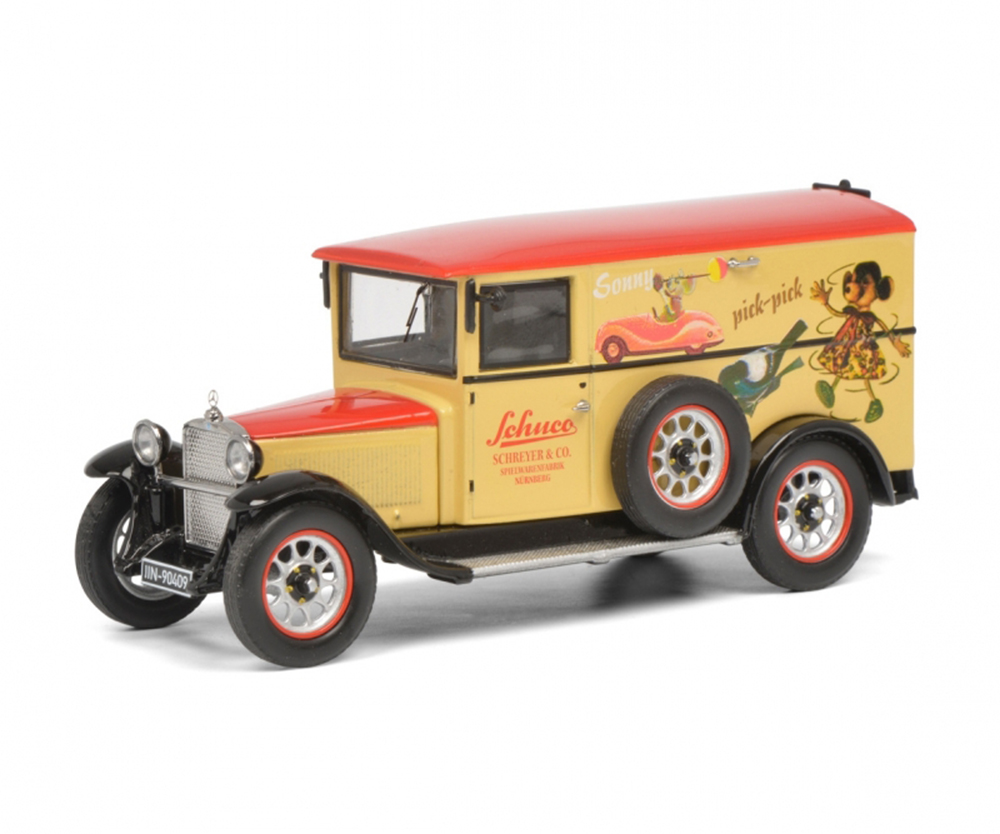 MERCEDES-BENZ L1000 SCHREYER & CO КРАСНЫЙ