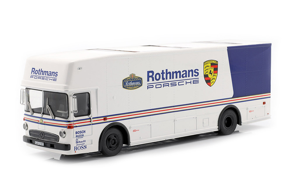 MERCEDES O317 PORSCHE RACE TRANSPORTER / МЕРСЕДЕС О317 ПЕРЕВОЗЧИК ДЛЯ КОМАНДЫ ПОРШЕ (СПОНСОР РОТМАНС)