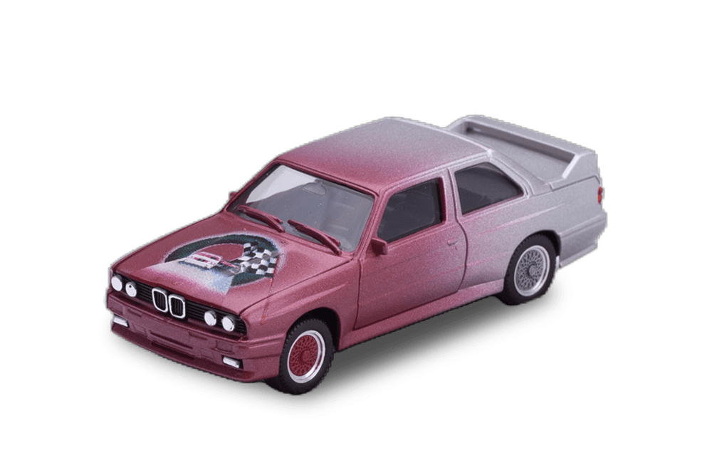 BMW M3 E30 RACING ART COLLECTION (ДЛИНА МОДЕЛИ 3-5 СМ)