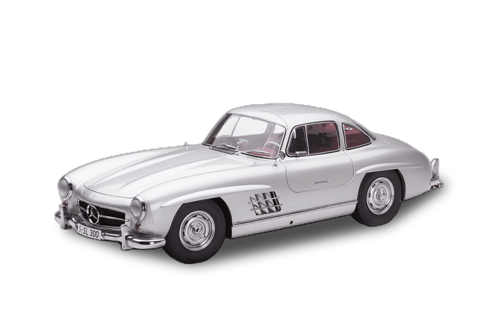 MERCEDES-BENZ 300SL GULLWING W198 1954 СЕРЕБРИСТЫЙ