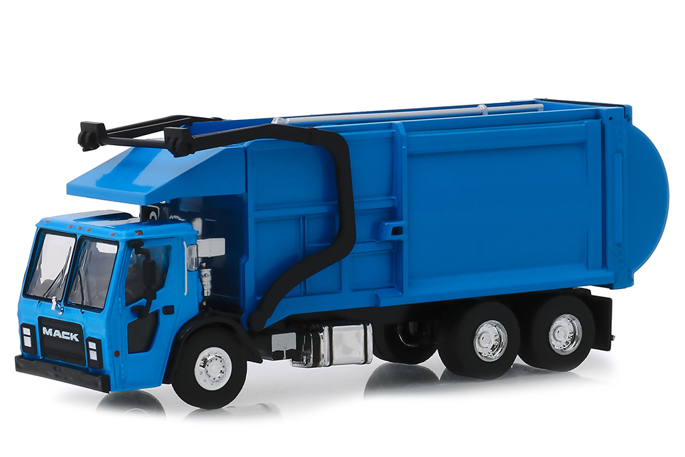 MACK LR 2019 BLUE | MACK LR МУСОРОВОЗ 2019 BLUE (ДЛИНА ПРИМЕРНО 15 СМ)