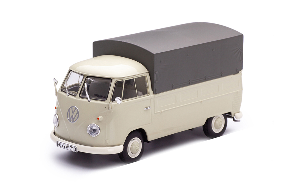 VW VOLKSWAGEN TYP 2 T1B ПИКАП БЕЖЕВЫЙ С СЕРЫМ ТЕНТОМ