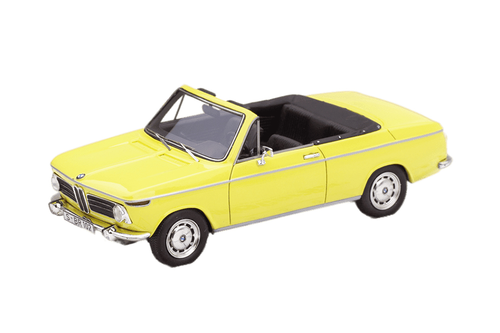 BMW 2002 CONVERTIBLE 2/2 BAUR (Е10) ЖЕЛТЫЙ
