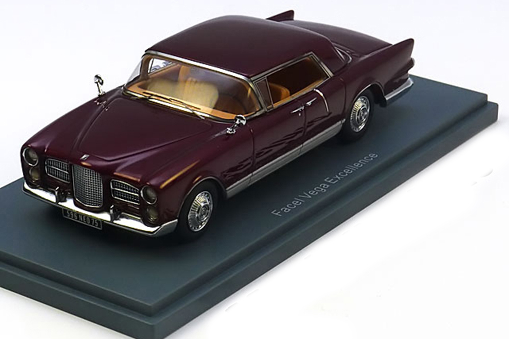 FACEL VEGA EXCELLENCE 1958 DARKRED-METALLIC