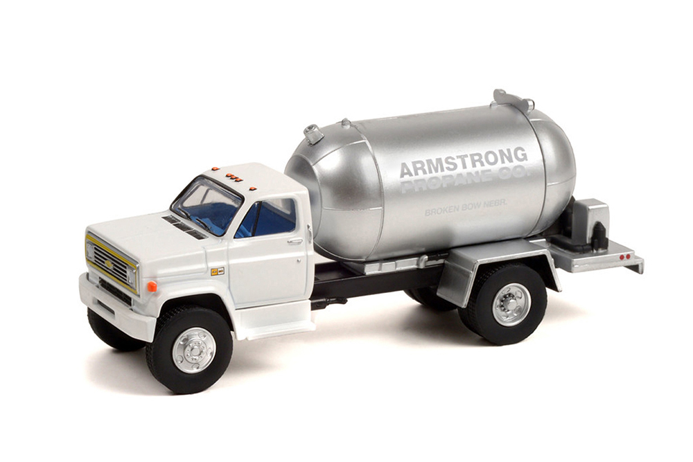 CHEVROLET C-60 ГАЗОВОЗ ARMSTRONG PROPANE CO. 1982 (ДЛИНА МОДЕЛИ 6-10 СМ)