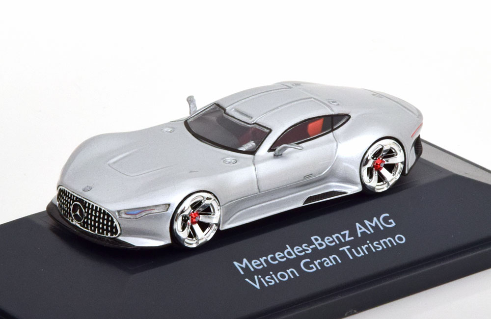 MERCEDES AMG VISION GRAN TURISMO SILVER (ДЛИНА МОДЕЛИ 6-10 СМ)