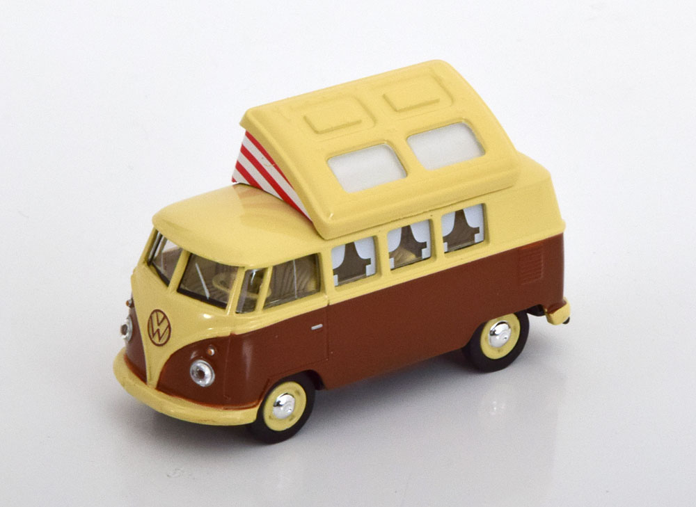 VW T1 CAMPER BROWN CREME (ДЛИНА МОДЕЛИ 6-10 СМ)