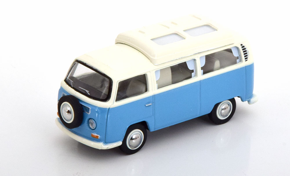 VW T2 CAMPER LIGHTBLUE CREME (ДЛИНА МОДЕЛИ 6-10 СМ)