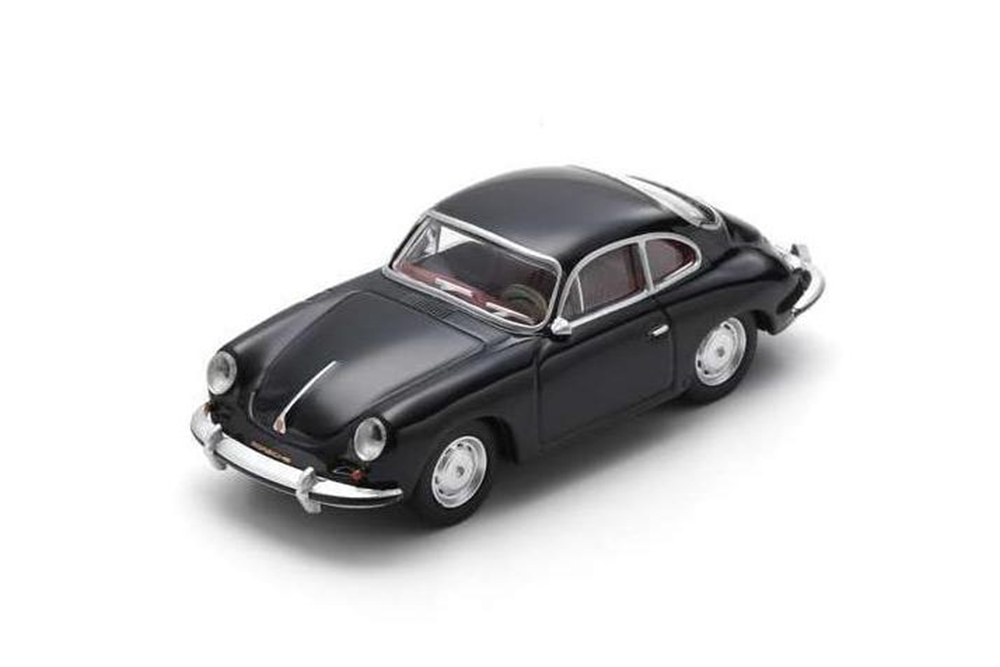 PORSCHE 356 CARRERA 2 COUPE 1961, BLACK (ДЛИНА МОДЕЛИ 6-10 СМ)