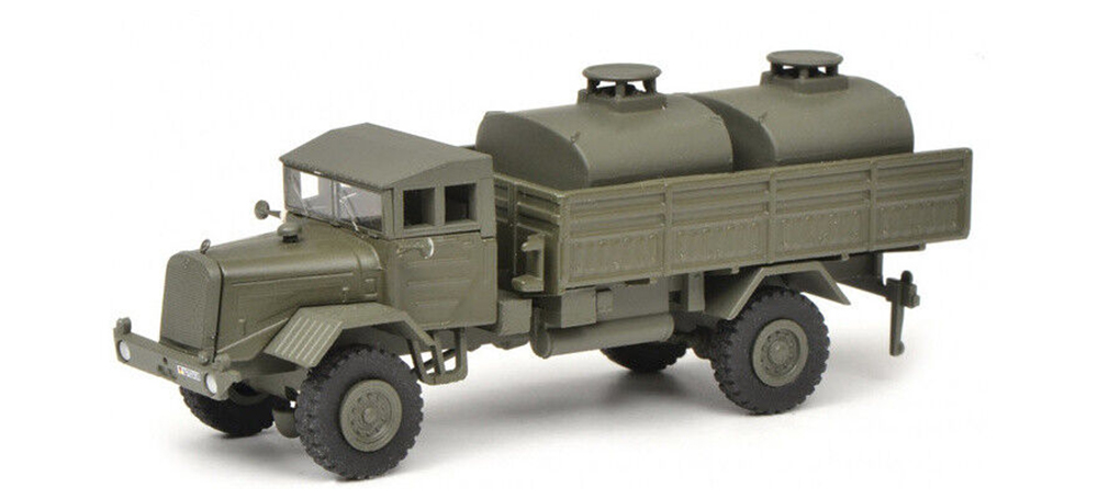 MERCEDES-BENZ LG 315 ЦИСТЕРНА, ХАКИ (ДЛИНА МОДЕЛИ 3-5 СМ)