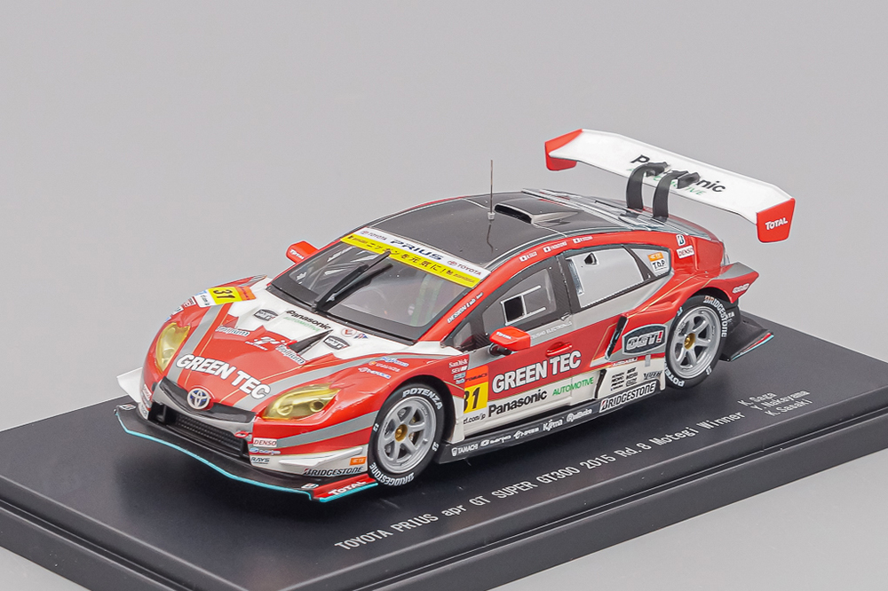 TOYOTA PRIUS APR GT SUPER GT300 2015 RD.8 MOTEGI WINNER #31, RED