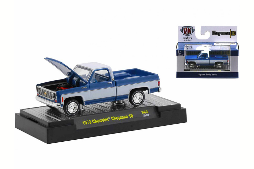 CHEVROLET CHEYENNE 10 PICKUP TRUCK 1973 (ДЛИНА МОДЕЛИ 6-10 СМ)