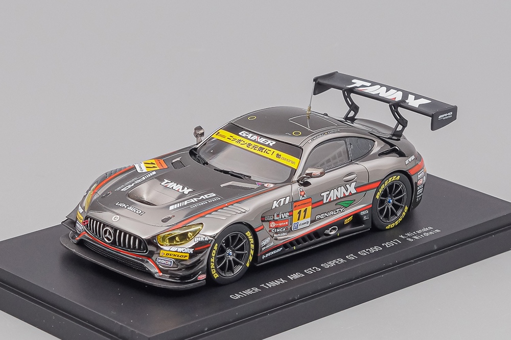 MERCEDES-BENZ AMG GT3 N.11 WINNER SUGO SUPER GT300 2017 K.HIRANAKA-B.WIRDHEIM, CHROME