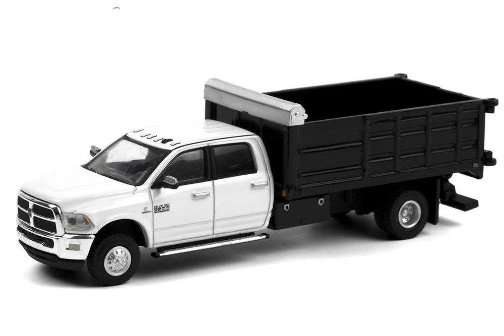 RAM 3500 DUALLY САМОСВАЛ 2018 БЕЛЫЙ (ДЛИНА МОДЕЛИ 6-10 СМ)
