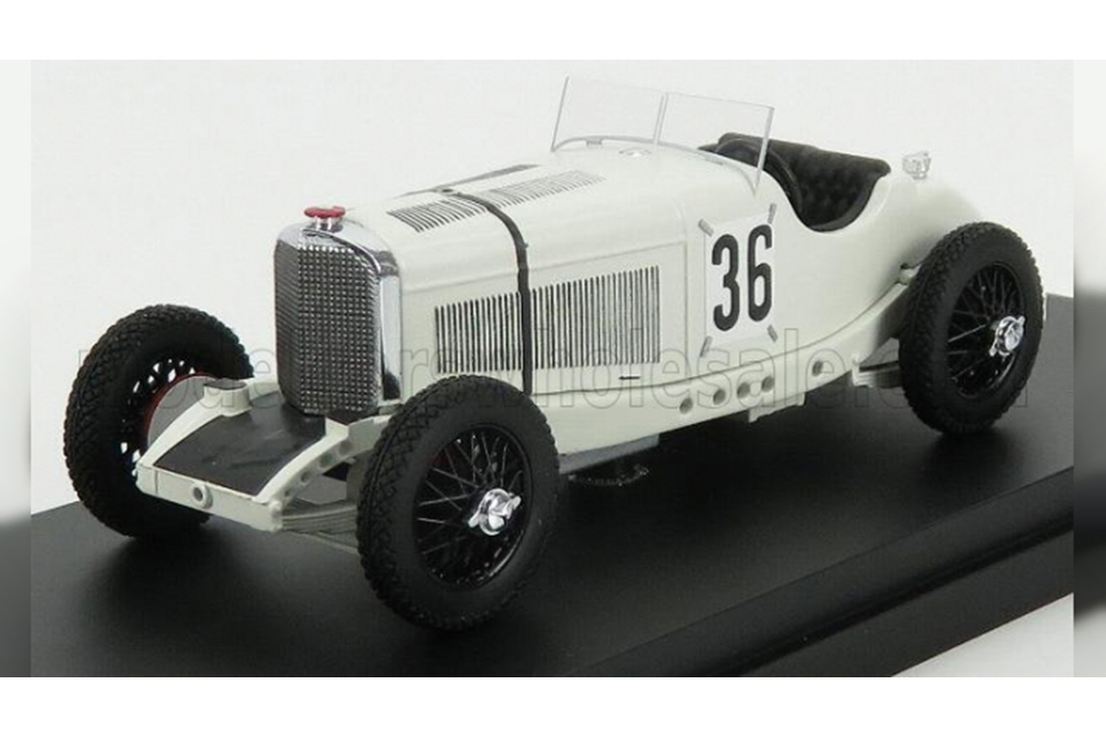 MERCEDES-BENZ SSKL #36 3RD AVUS GP (1931) MANFRED GEORG RUDOLF VON BRAUCHITSCH, WHITE