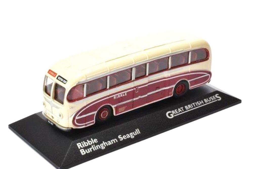 LEYLAND TIGER CUB BURLINGHAM SEAGULL PCSRIBBLE PCS 1951 BEIGE/MAROON
