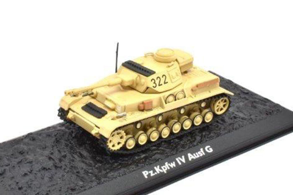 МОДЕЛЬ ТАНКА PZ.KPFW. IV AUSF. G (SD.KFZ.161/1) 1942