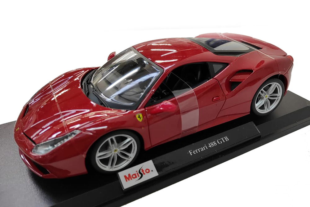 FERRARI 488 GTB RED / ФЕРРАРИ 488 GTB КРАСНЫЙ
