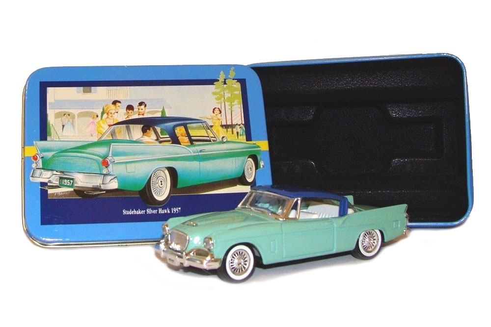 STUDEBAKER SILVER HAWK 1957 GREEN