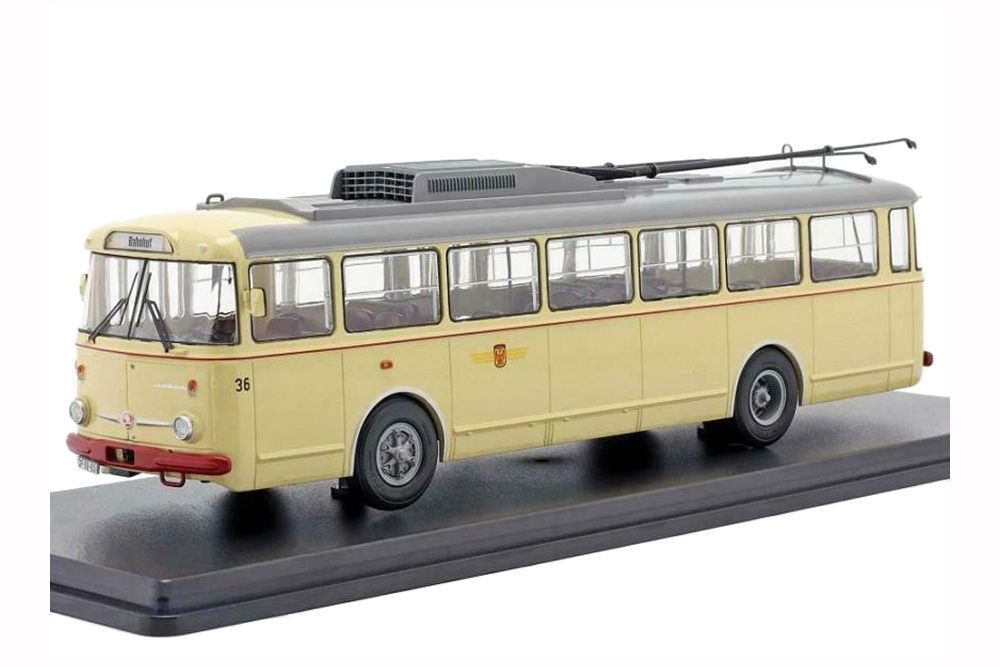 SKODA 9TR ТРОЛЛЕЙБУС POTSDAM 1961 БЕЖЕВЫЙ