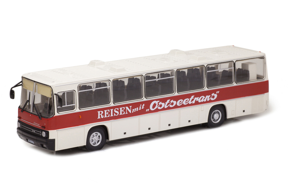 IKARUS ИКАРУС 250.59 REISEN MIT OSTSEETRANS 1978 БЕЛЫЙ С КРАСНЫМ